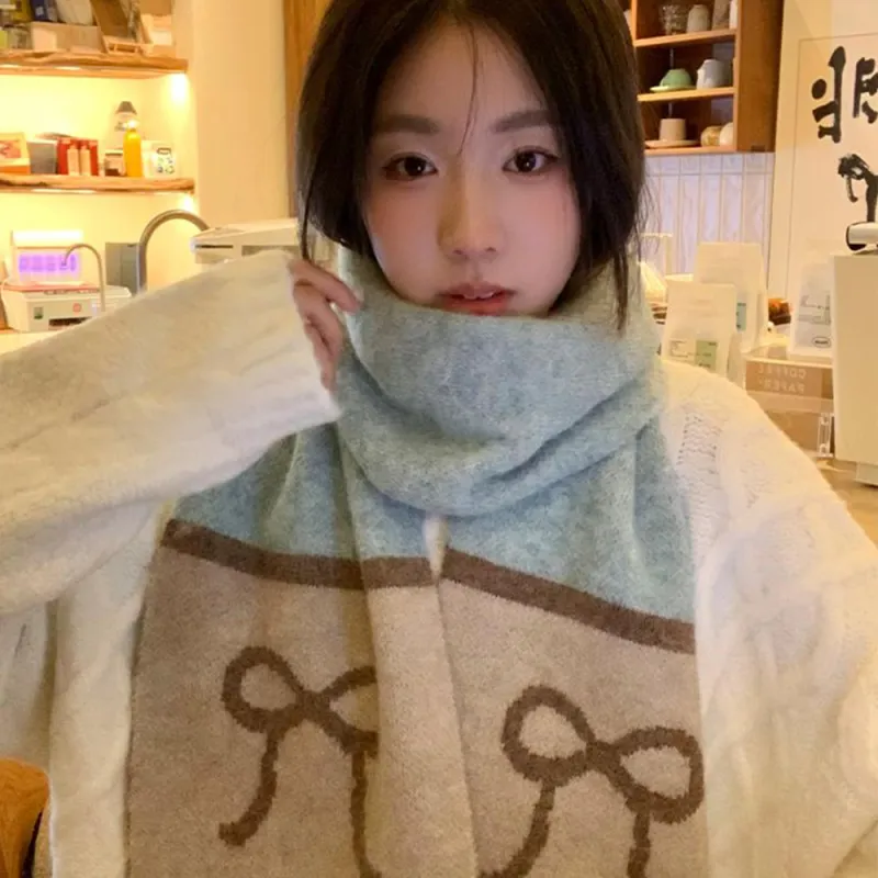 A Good Thing Knit Scarves Unisex-5