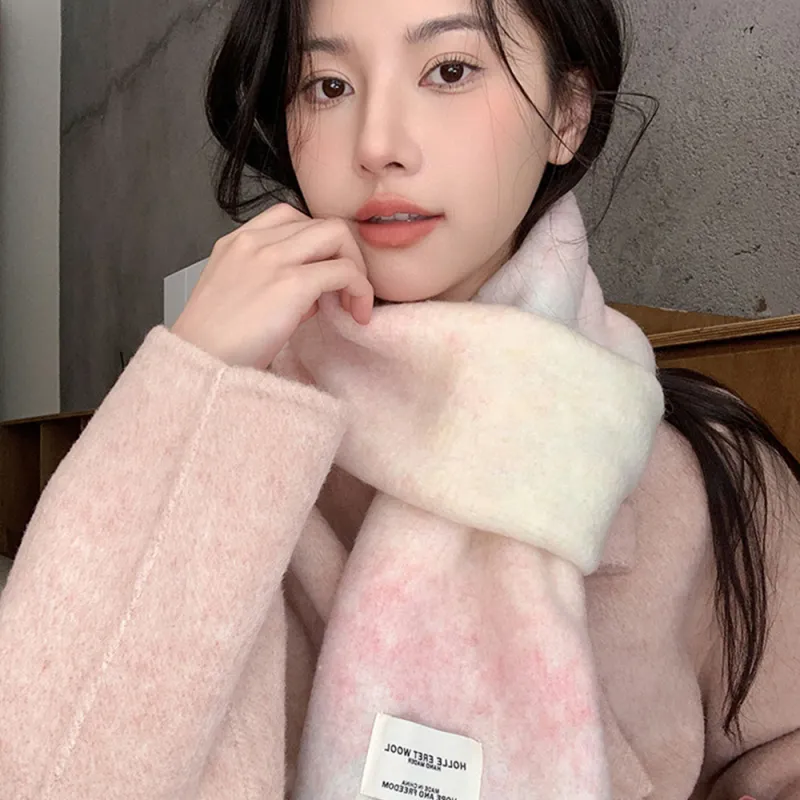 A Good Thing Wool Blend Knit Scarves Unisex-5