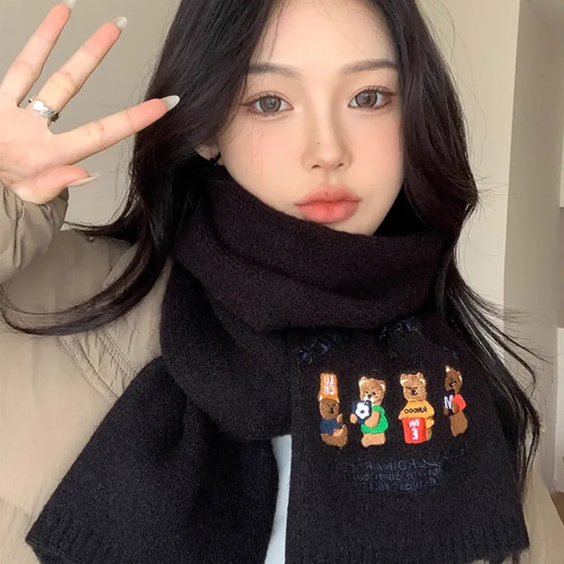 A Good Thing Knit Scarves Unisex-21