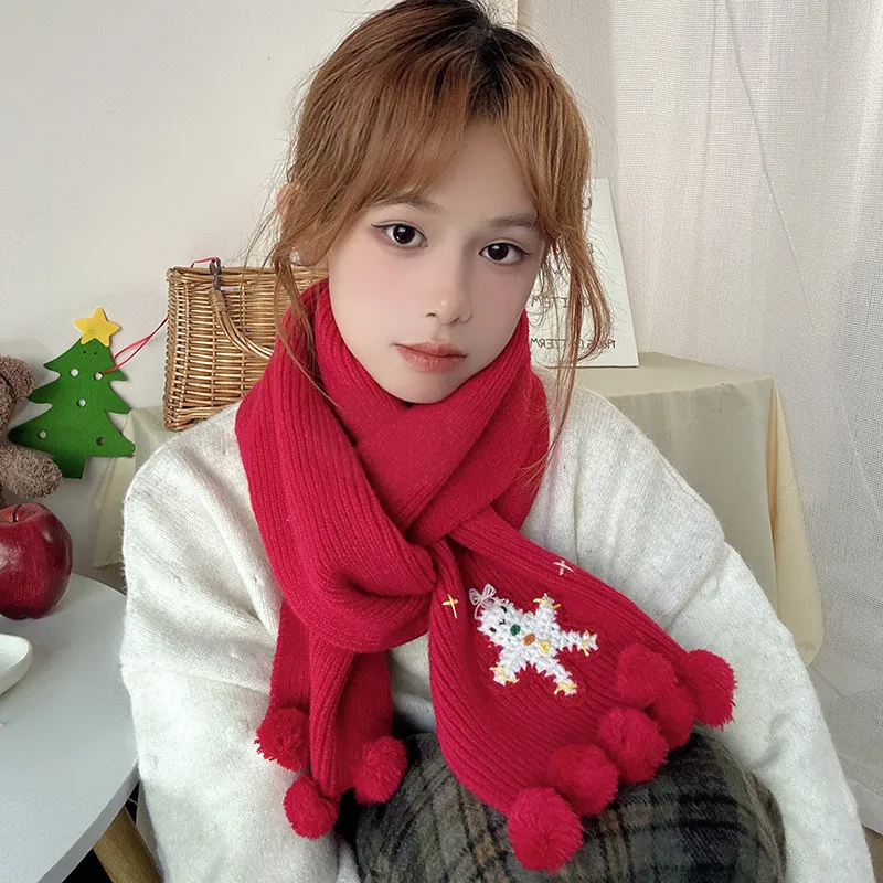 A Good Thing Faux Cashmere Knit Scarves Unisex-4