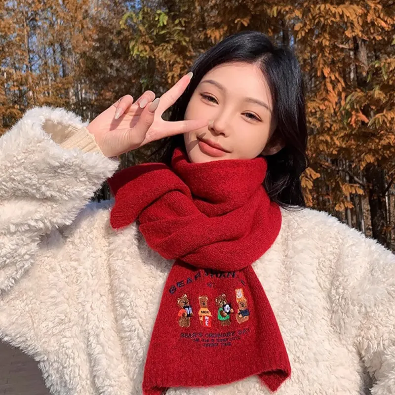 A Good Thing Knit Scarves Unisex-7