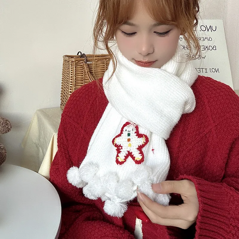 A Good Thing Faux Cashmere Knit Scarves Unisex-16