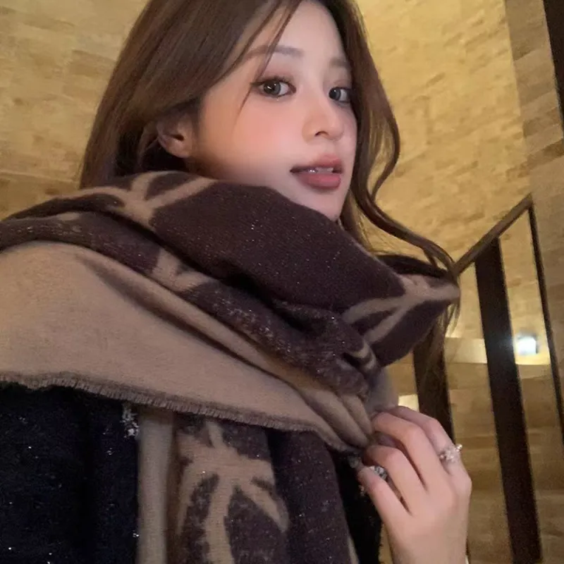 A Good Thing Polyester Knit Scarves Unisex-7