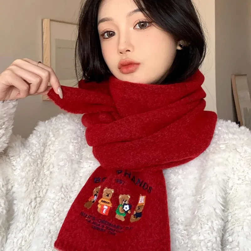 A Good Thing Knit Scarves Unisex-3
