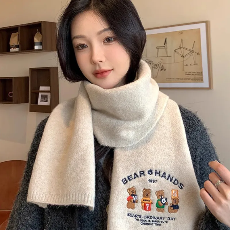 A Good Thing Knit Scarves Unisex-12
