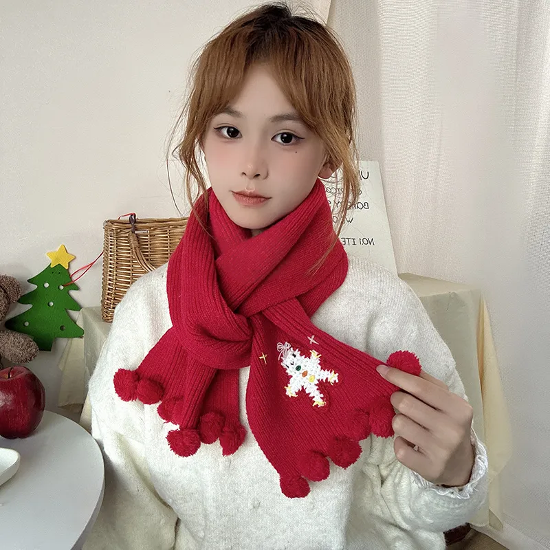 A Good Thing Faux Cashmere Knit Scarves Unisex-6