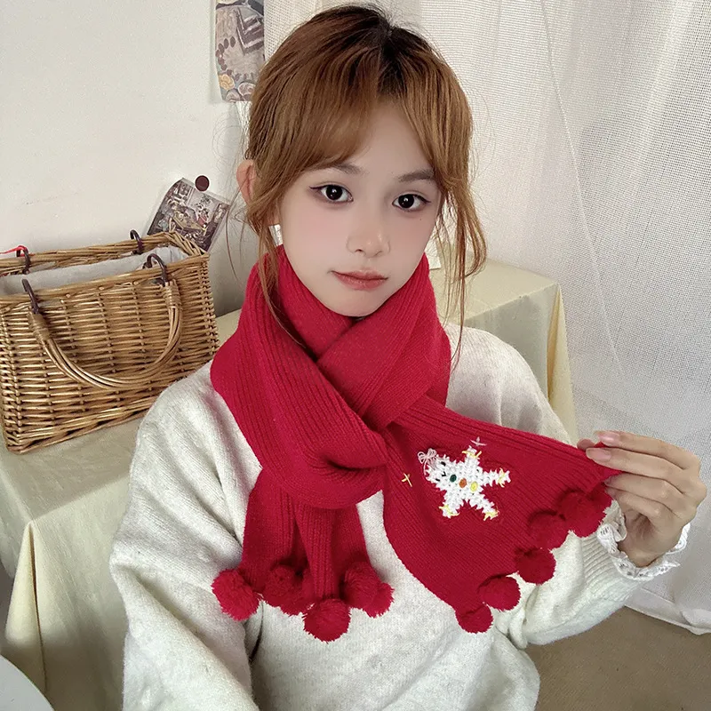 A Good Thing Faux Cashmere Knit Scarves Unisex-3