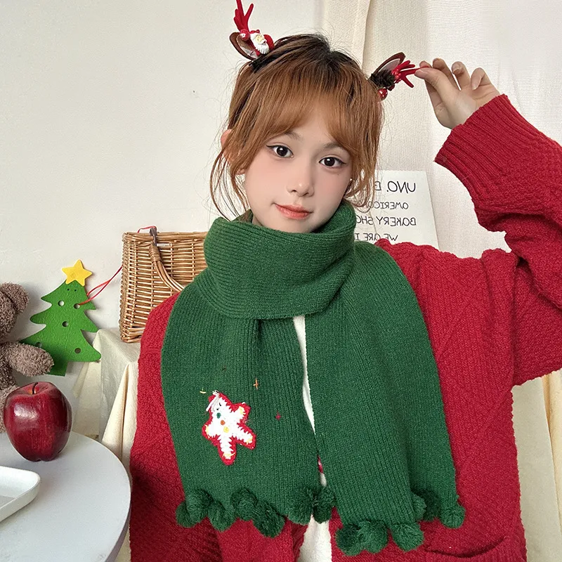 A Good Thing Faux Cashmere Knit Scarves Unisex-8