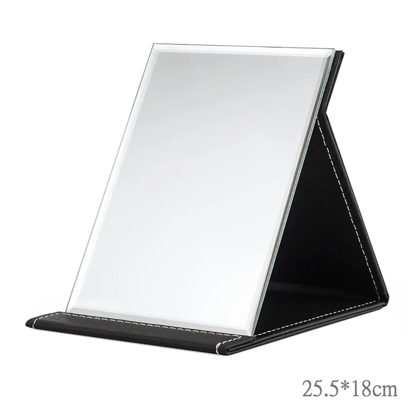 FANHUASENLIN High Definition Foldable PU Leather Stand For Portable Use Make Up Mirrors-13