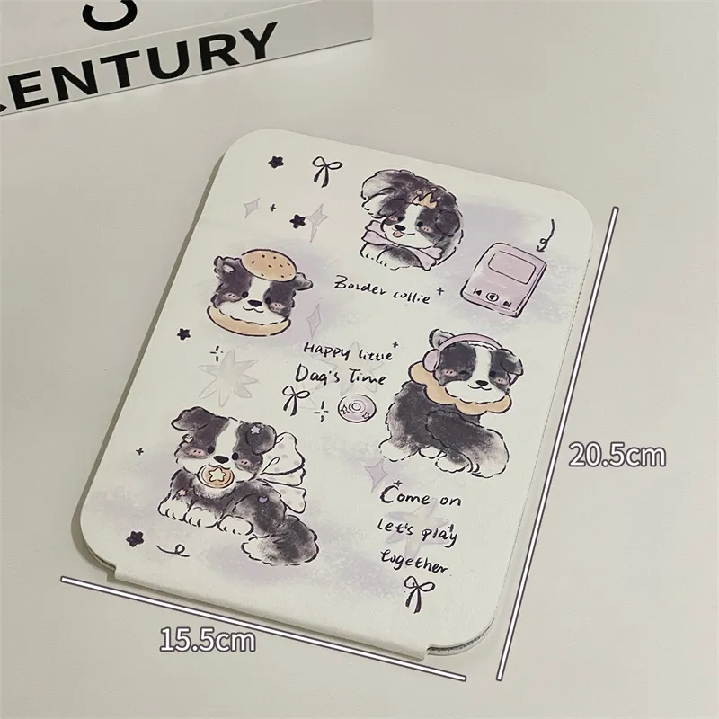 Jingda Cute Foldable Desktop Portable Make Up Mirrors Grooming And Vanity-13
