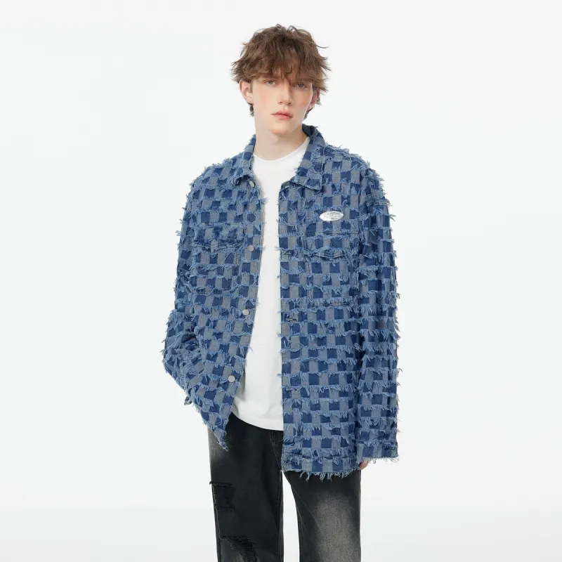FORHUG Denim Jacket Unisex Blue-3