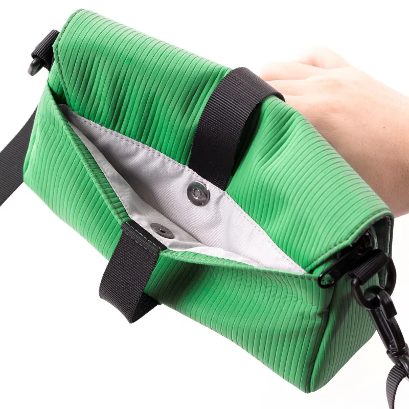 Kiwee Polyester Mini Triangle Bag Shoulder Bag Unisex Multiple Colors-7