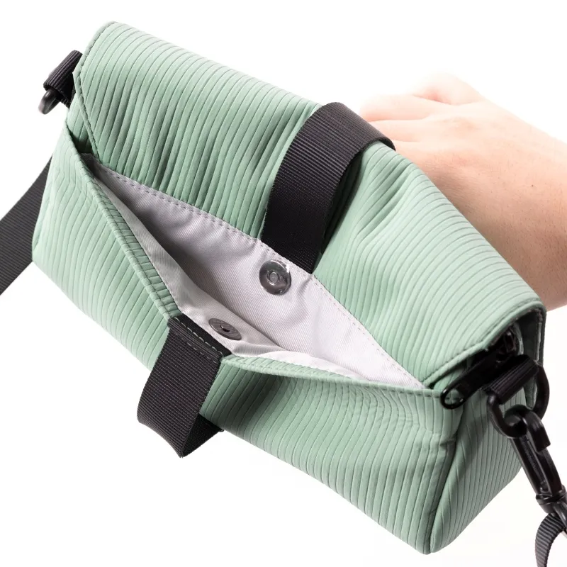 Kiwee Polyester Mini Triangle Bag Shoulder Bag Unisex Multiple Colors-16