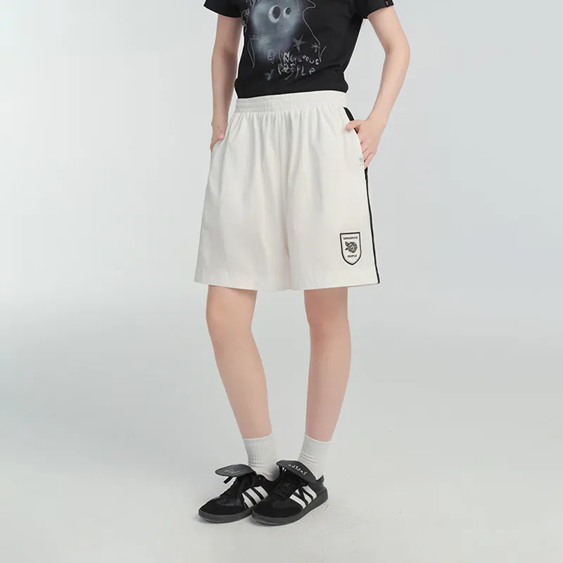 DANGEROUSPEOPLE Casual Shorts Unisex White-4