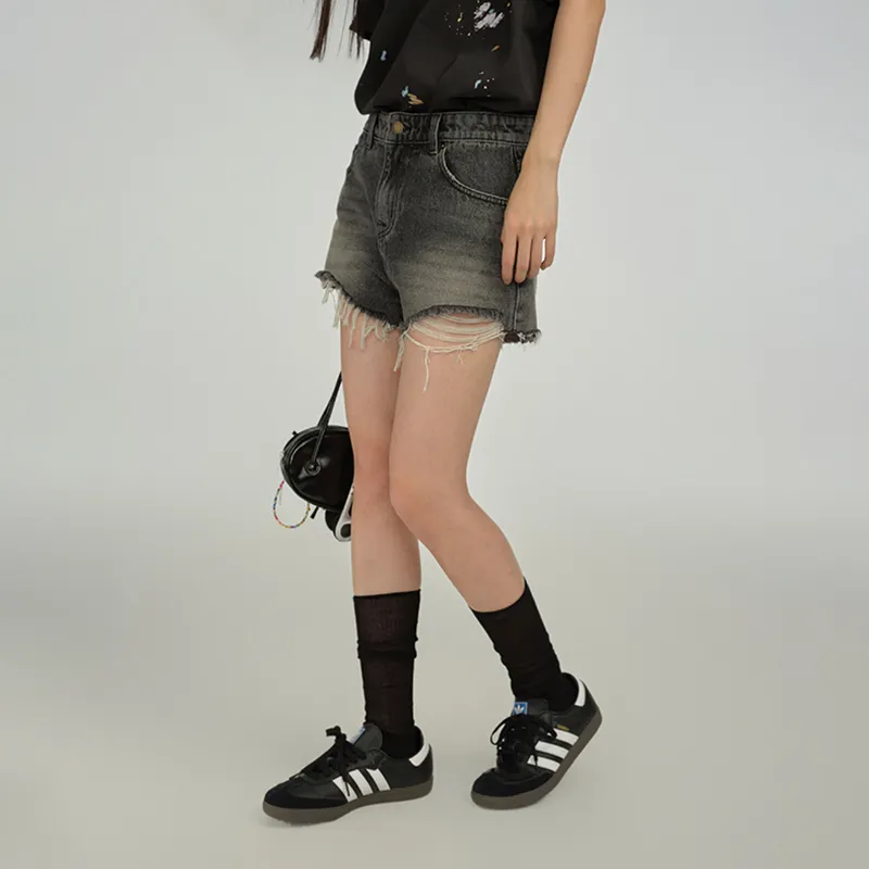 DANGEROUSPEOPLE Denim Shorts Women's-2