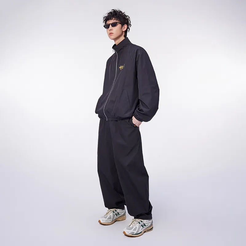 DANGEROUSPEOPLE Casual Pants Unisex Black-3