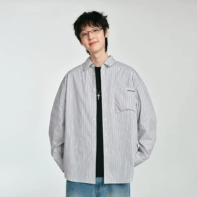 DANGEROUSPEOPLE Shirt Unisex Stripes-3