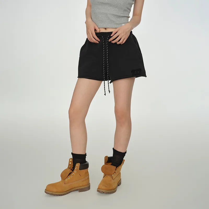 DANGEROUSPEOPLE Casual Shorts Women's Black-3