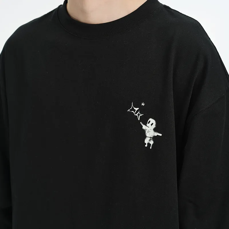 DANGEROUSPEOPLE Long Sleeved T Shirts Unisex-5