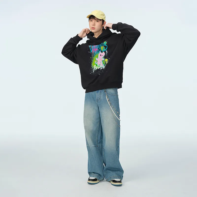 DANGEROUSPEOPLE Sweatshirt Unisex Black-2