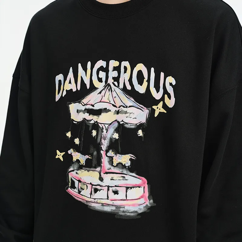 DANGEROUSPEOPLE Crewneck Sweatshirt Unisex-4