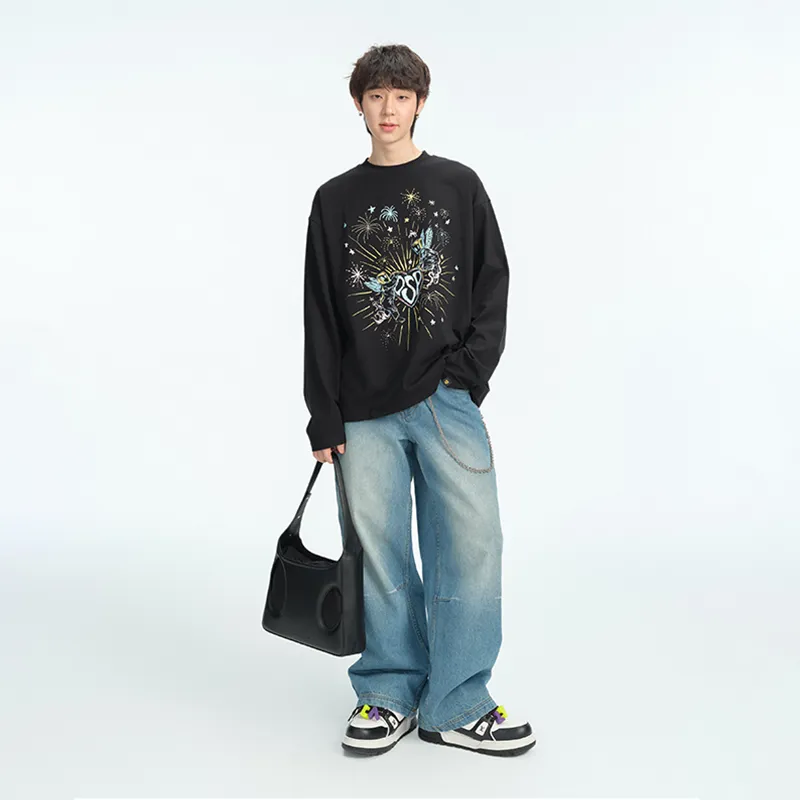 DANGEROUSPEOPLE Long Sleeved T Shirts Unisex-8