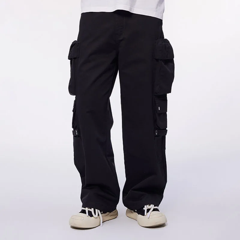 DANGEROUSPEOPLE Cargo Pants Unisex Black-2