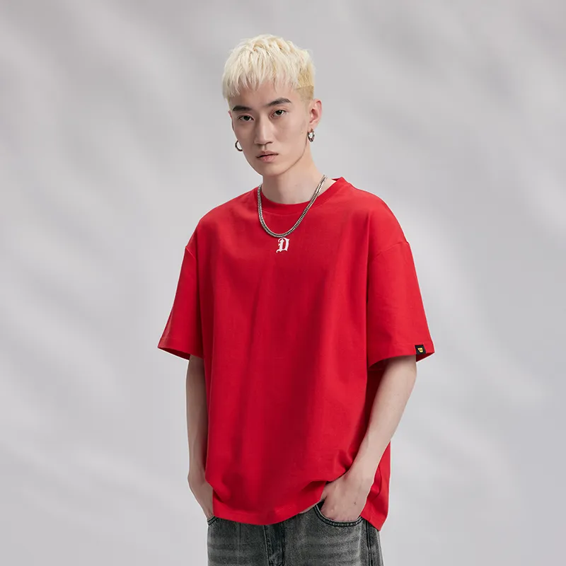 DANGEROUSPEOPLE Drop Shoulder Sleeve T-Shirt Unisex-48