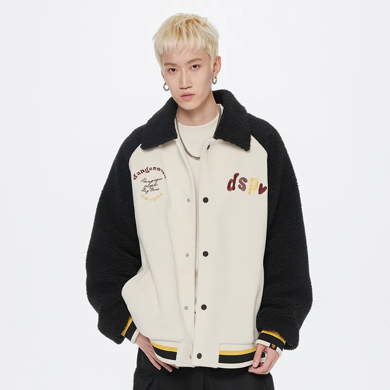 DANGEROUSPEOPLE Jacket Unisex Ecru-2