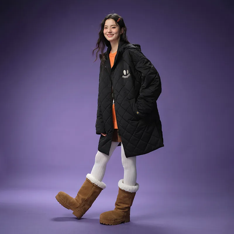 DANGEROUSPEOPLE Puffer Jacket Unisex Black-2