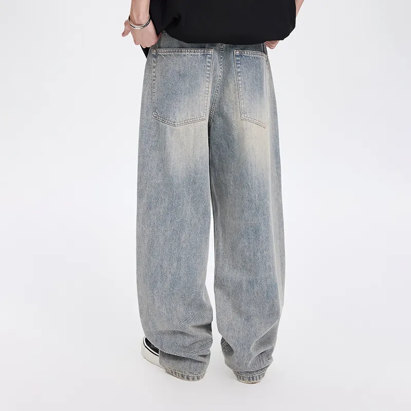 DANGEROUSPEOPLE Jeans Unisex Blue-3