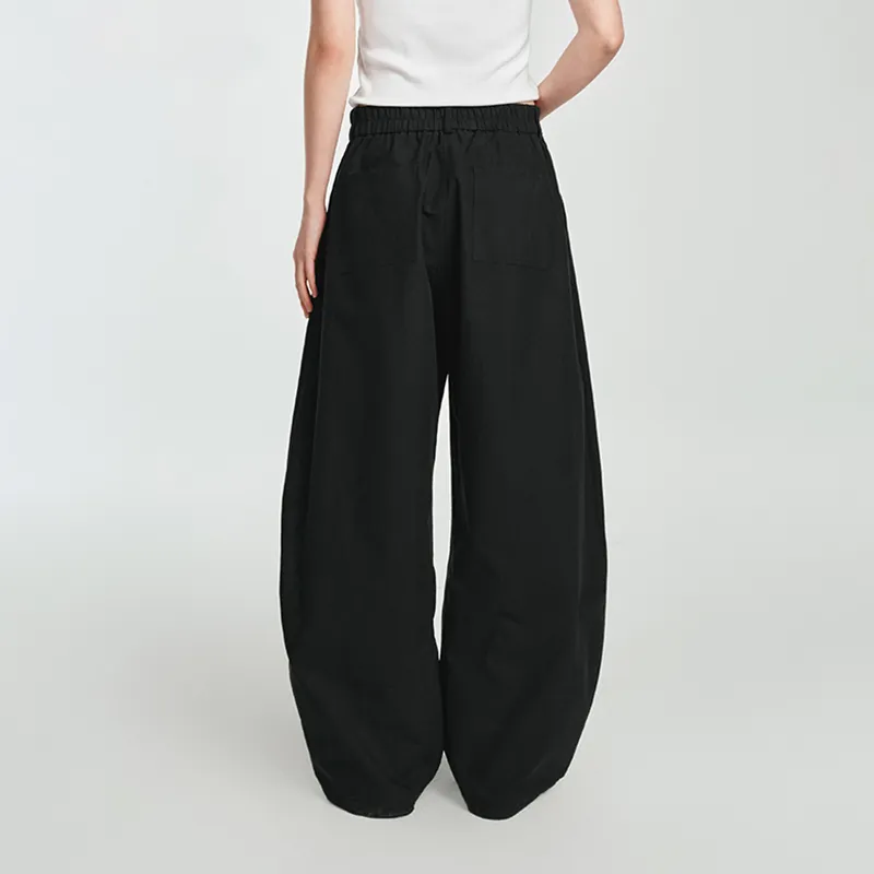 DANGEROUSPEOPLE Casual Pants Unisex Black-3