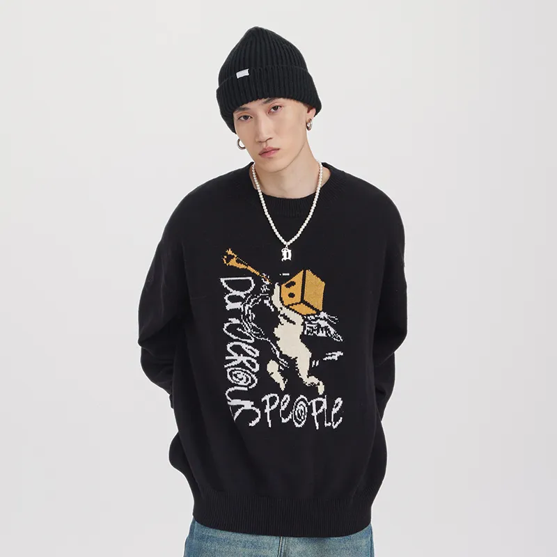 DANGEROUSPEOPLE Sweaters Unisex-4