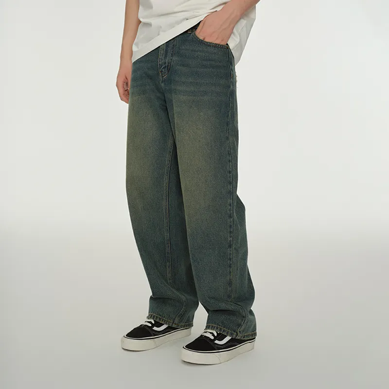 DANGEROUSPEOPLE Jeans Unisex Blue-3