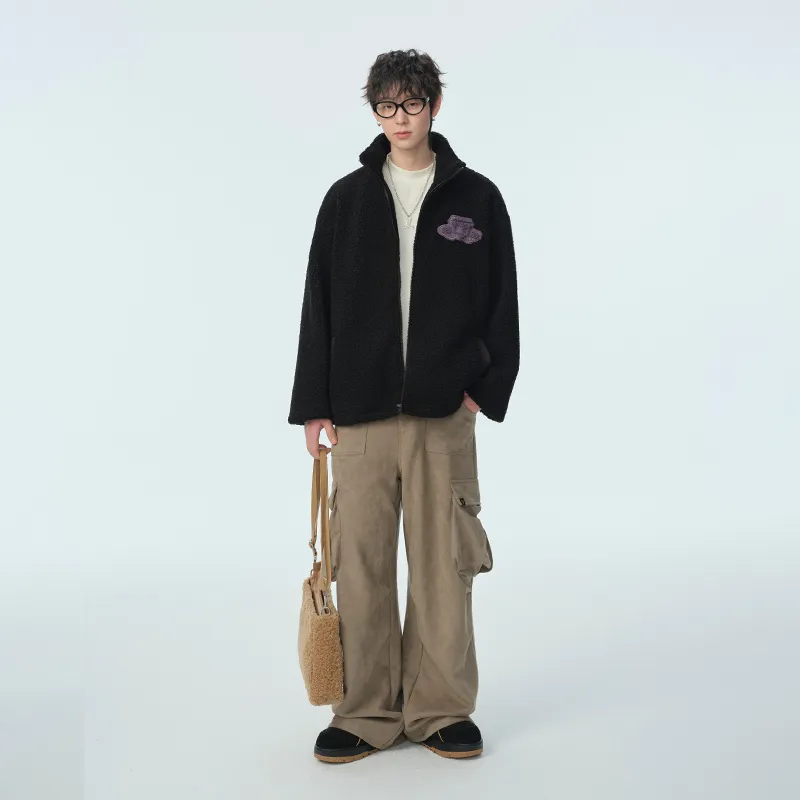DANGEROUSPEOPLE Velvet feel Coat Unisex-7