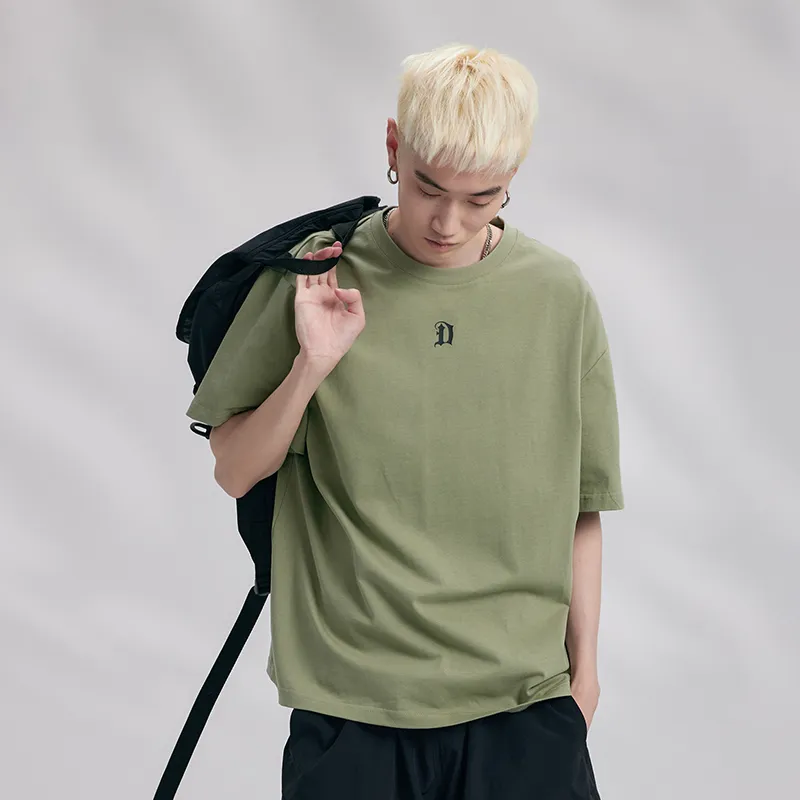 DANGEROUSPEOPLE Drop Shoulder Sleeve T-Shirt Unisex-54