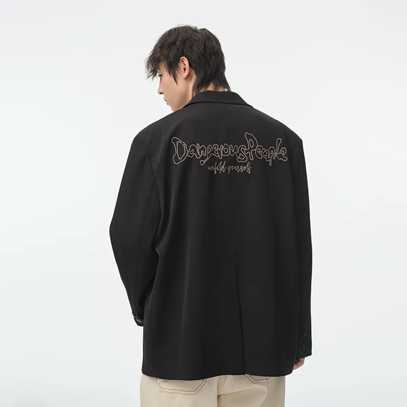 DANGEROUSPEOPLE Business Suit Unisex Black-4