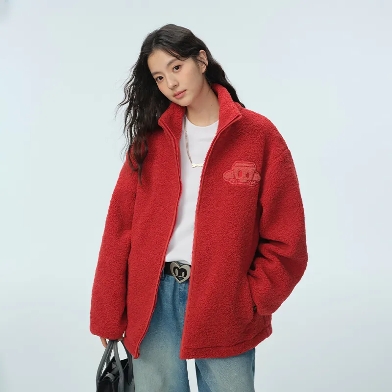 DANGEROUSPEOPLE Velvet feel Coat Unisex-13