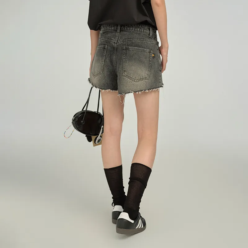 DANGEROUSPEOPLE Denim Shorts Women's-3