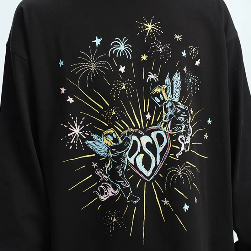 DANGEROUSPEOPLE Long Sleeved T Shirts Unisex-9