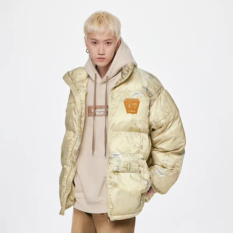 DANGEROUSPEOPLE Puffer Jacket Unisex-9