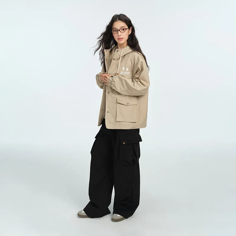 DANGEROUSPEOPLE Trench Coat Unisex-6