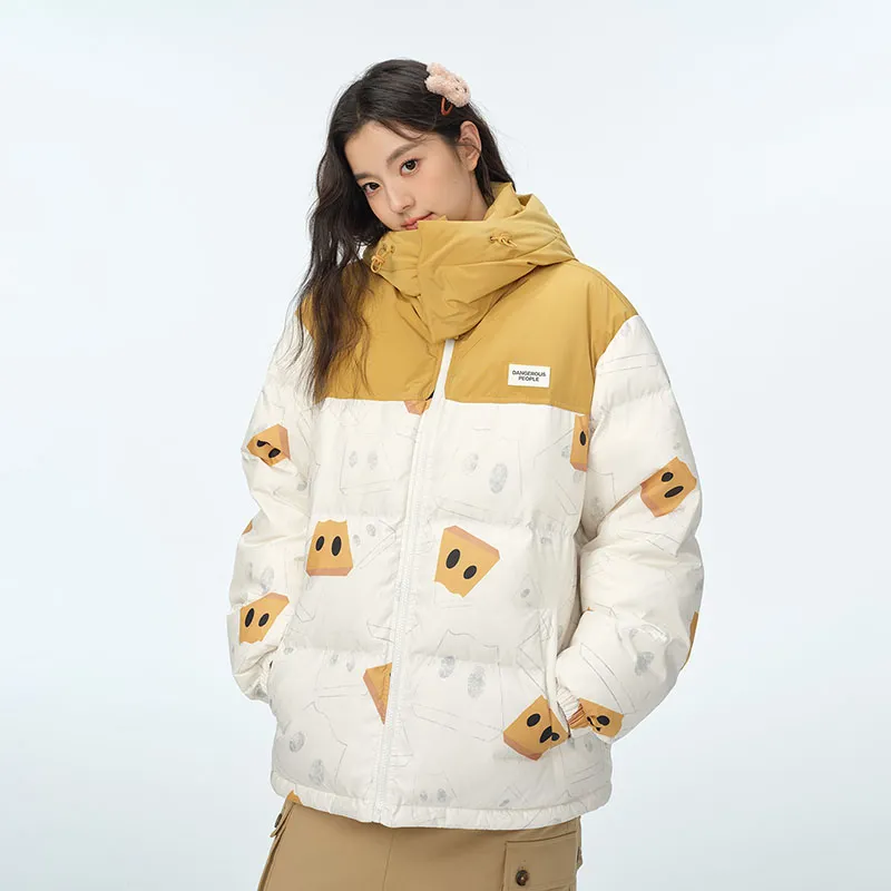 DANGEROUSPEOPLE Down Jacket Unisex-3