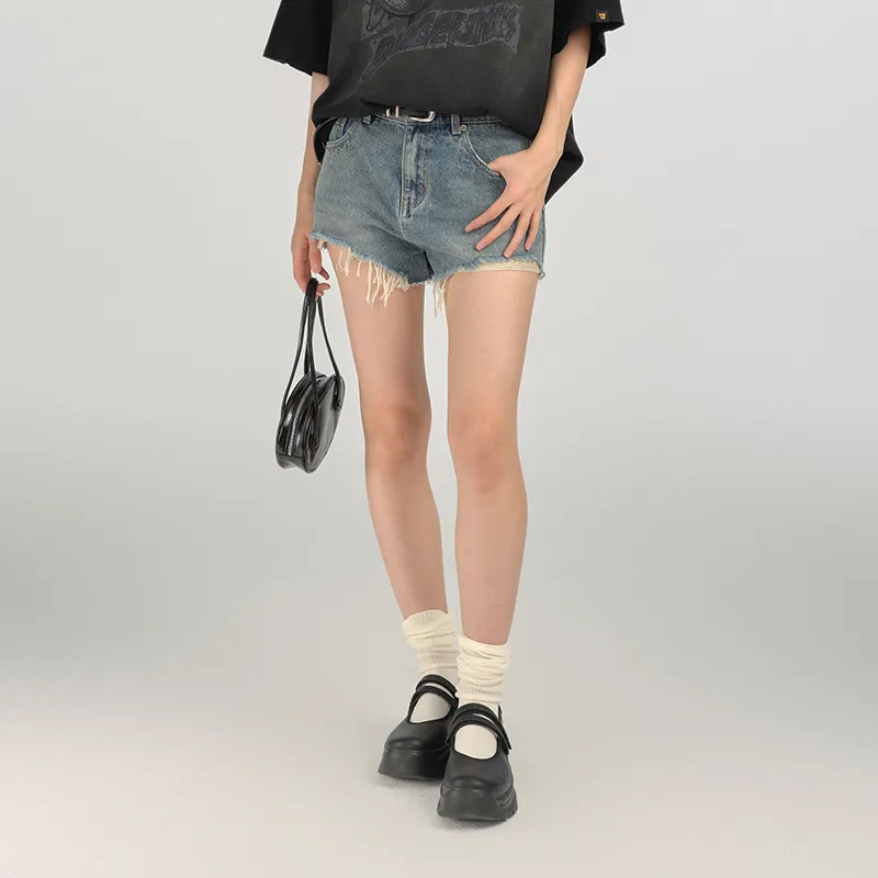 DANGEROUSPEOPLE Denim Shorts Women's-6