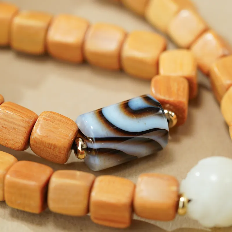 Many Blessings Barbie Sandalwood Bracelets Unisex-4
