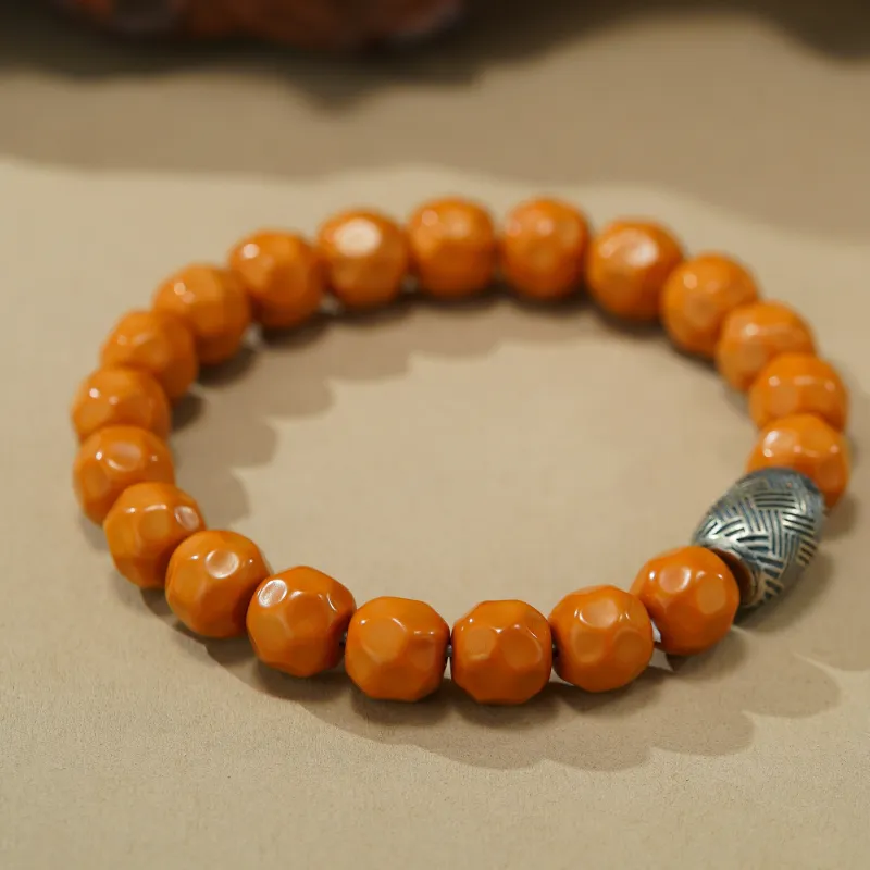 Many Blessings Peach Pit Bracelets Unisex-2