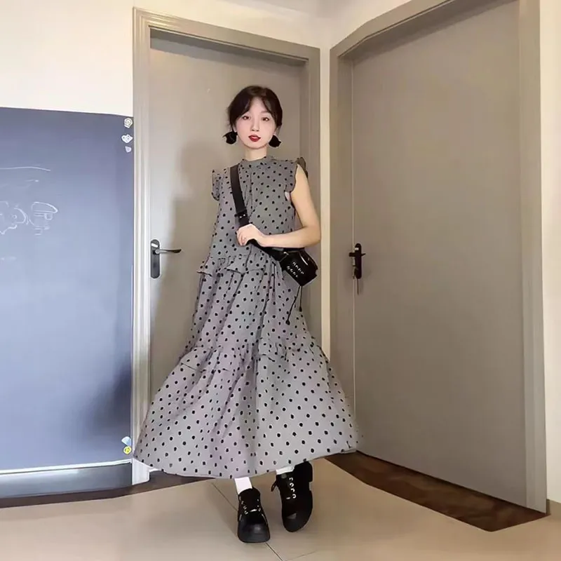 GUOZHEN Short Sleeved Dress Women's-3
