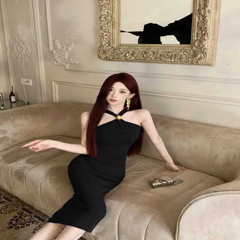 GUOZHEN Sleeveless Dress Women's-5