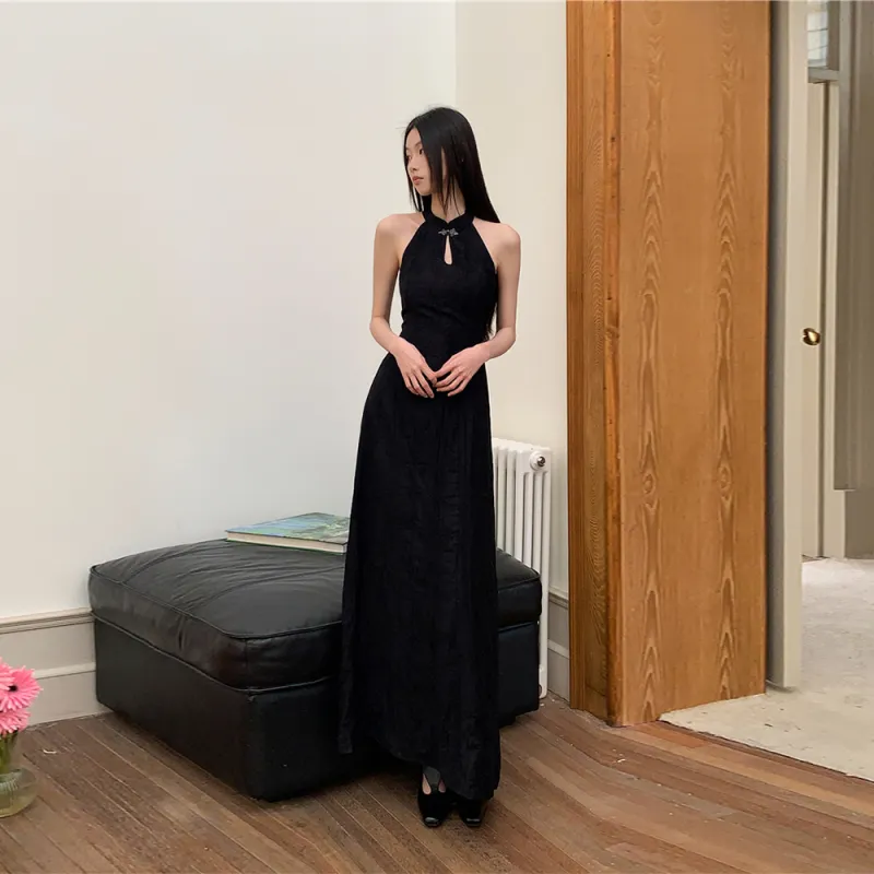 GUOZHEN Sleeveless Dress Women's-4
