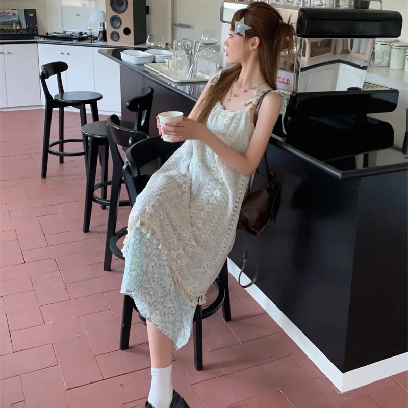 GUOZHEN Slip Dresses Women's-11
